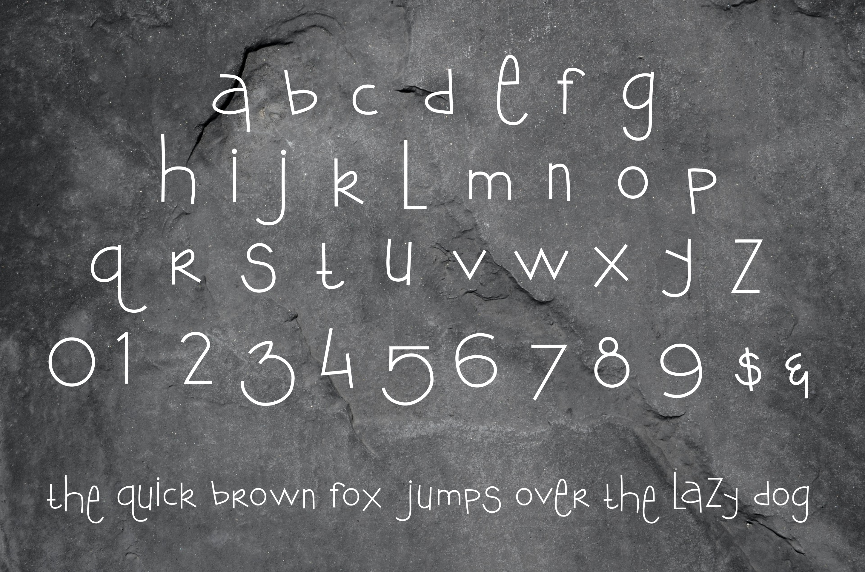 final custom font